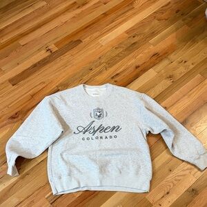 Abercrombie & Fitch Gray Aspen Sweatshirt